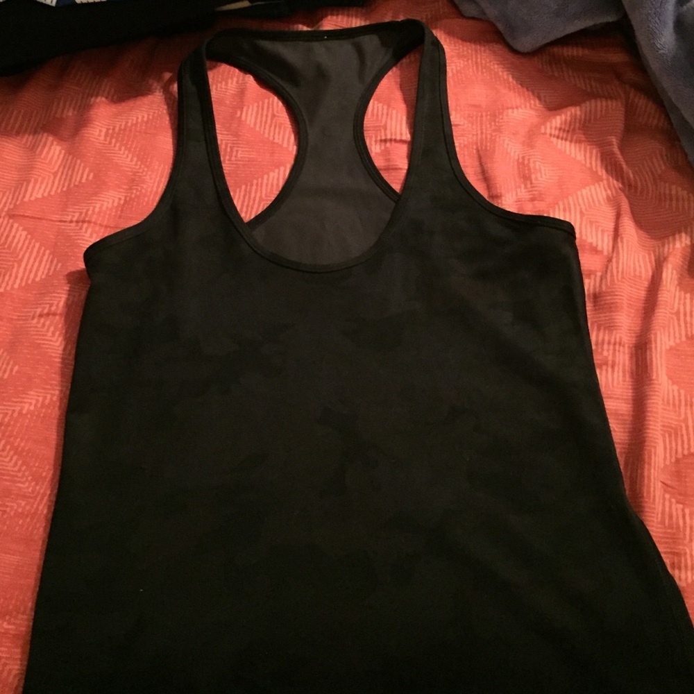 Lululemon Camo Workout Top